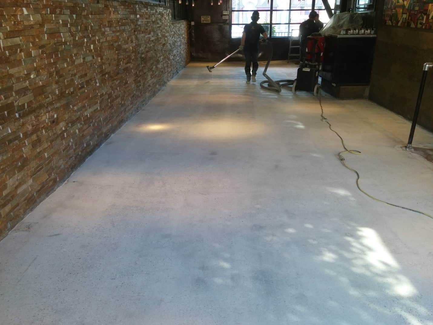Polished concrete restaurant floor, Hollywood (3 of 6)