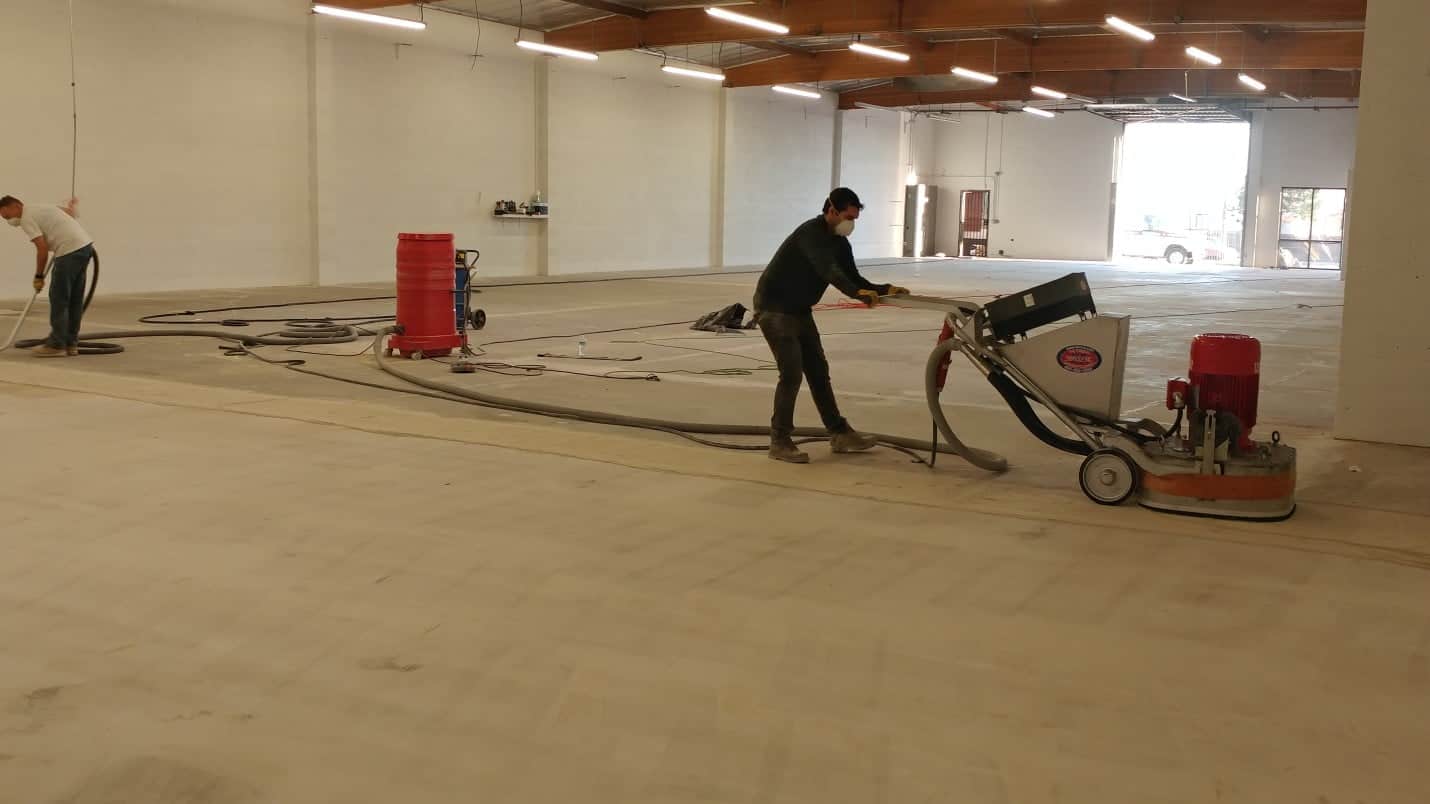 Epoxy coated warehouse floor, Gardena (3 of 6)