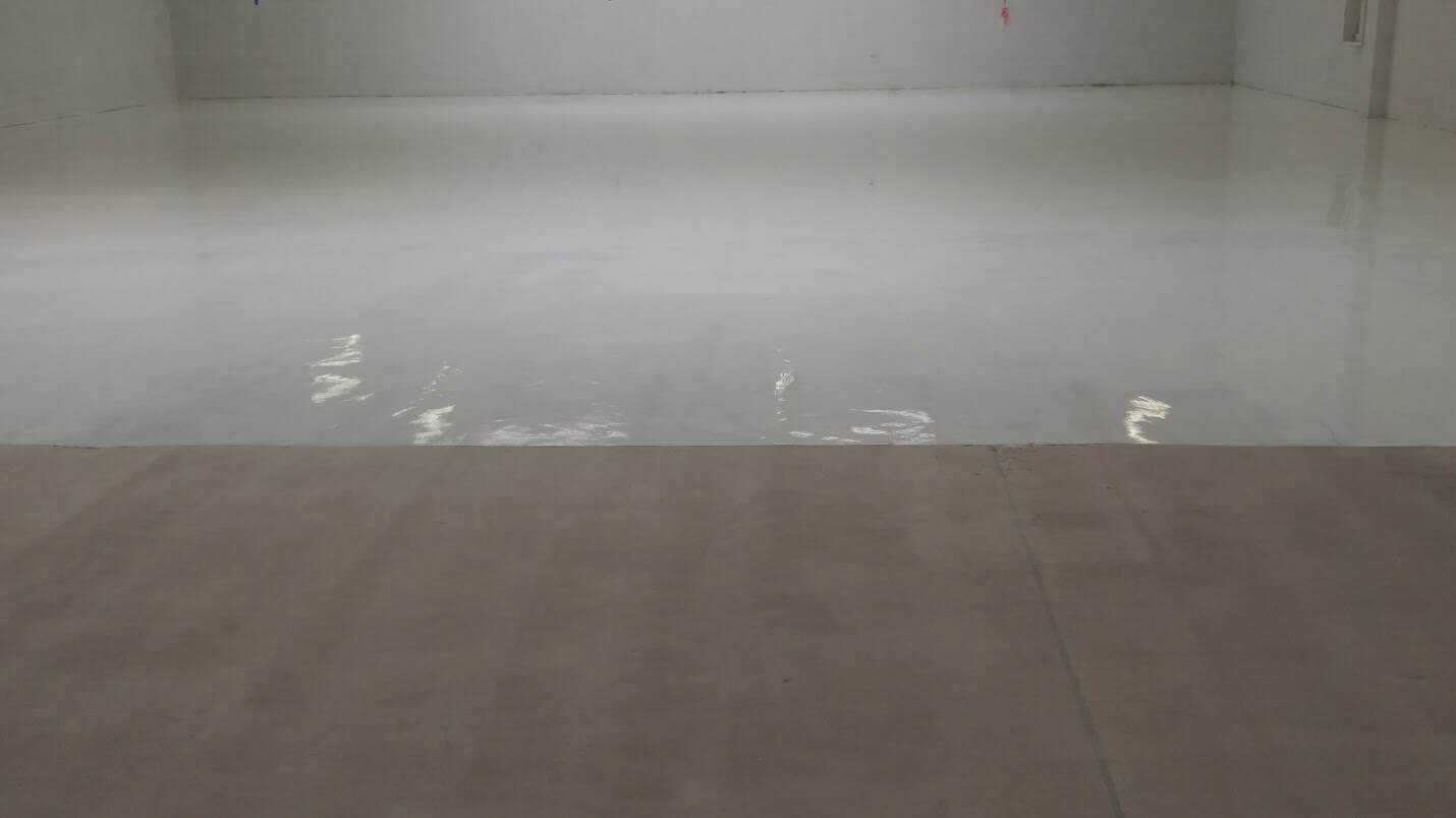 Epoxy coated warehouse floor, Gardena (5 of 6)