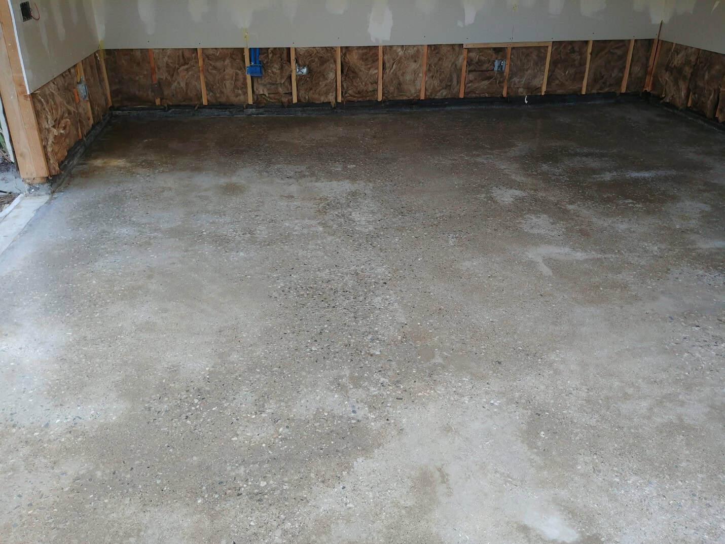 Polished concrete garage floor, Los Angeles (4 of 6)