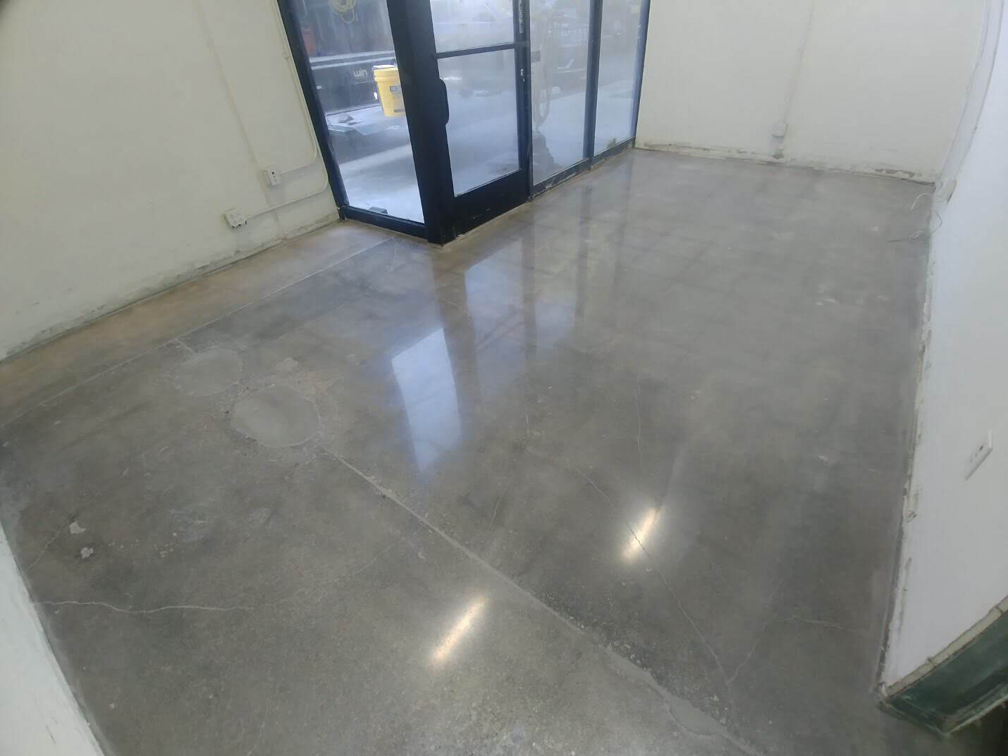 Polished concrete office floor, Van Nuys (5 of 6)