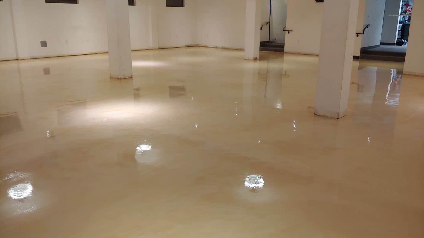 Metallic epoxy ballroom floor, Redondo Beach (6 of 6)