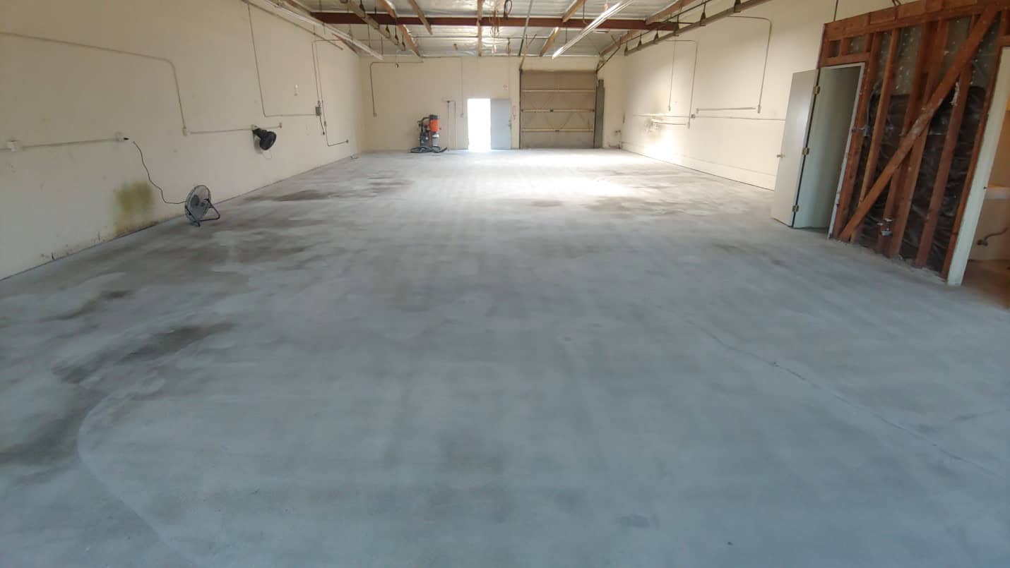 Epoxy coated warehouse conversion floor, Los Angeles (3 of 6)