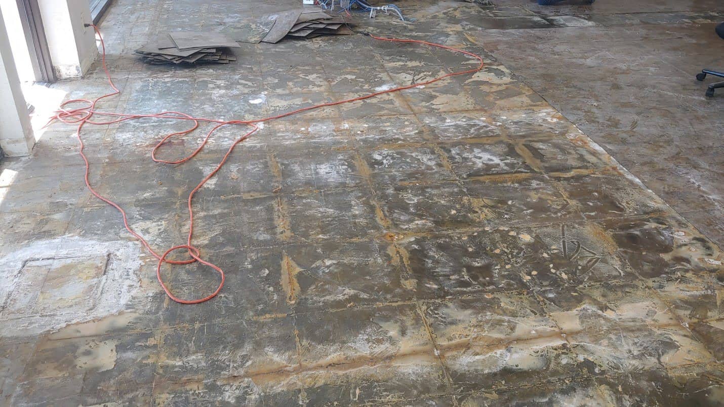 Polished concrete office floor, Carson (3 of 6)