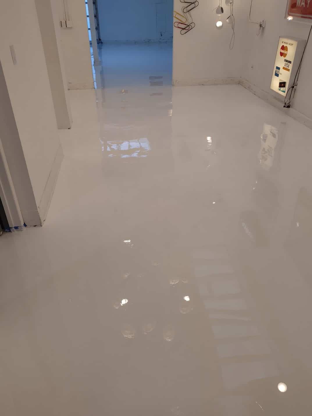 Epoxy coated retail floor, antique furniture store, Los Angeles (9 of 16)