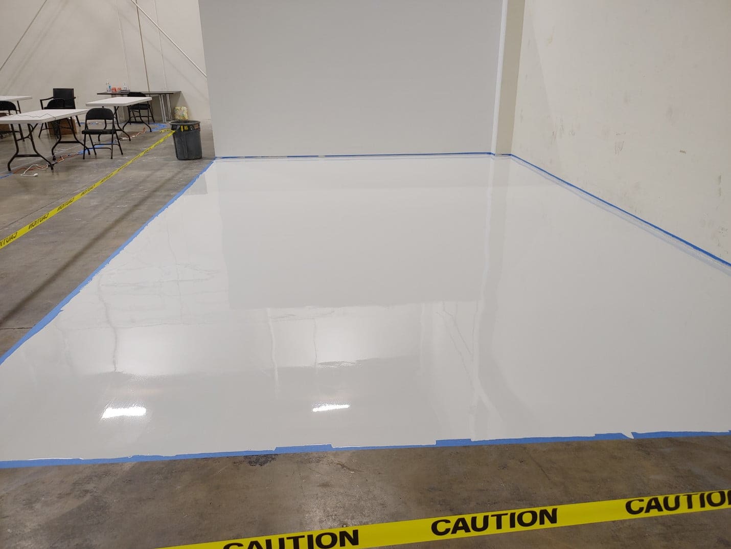Epoxy coated warehouse floor, Compton (6 of 10)