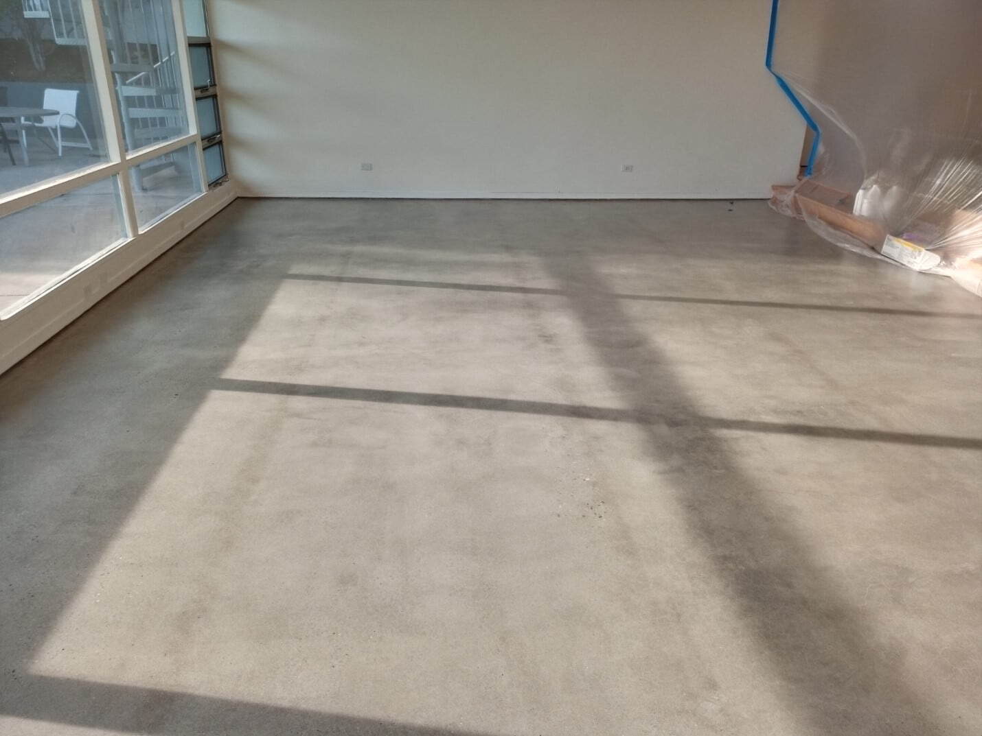 Grind and seal concrete living room floor, Santa Monica (6 of 6)