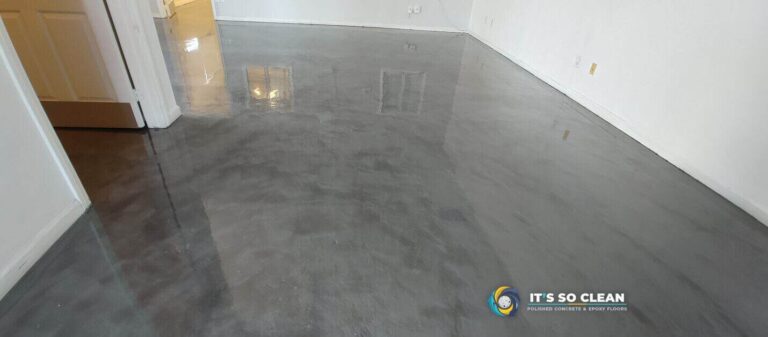 Metallic Epoxy Floor - Auto Sales Office, Hawthorne