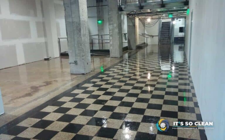 Epoxy Floor and Concrete Repair - Commercial Building, Downtown Los Angeles