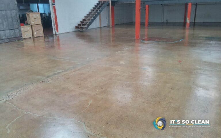 Clear Epoxy Floor - Creative Studio, Downtown Los Angeles