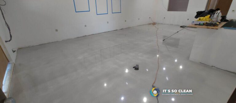 Metallic Epoxy Floor - Hair Salon, Beverly Hills