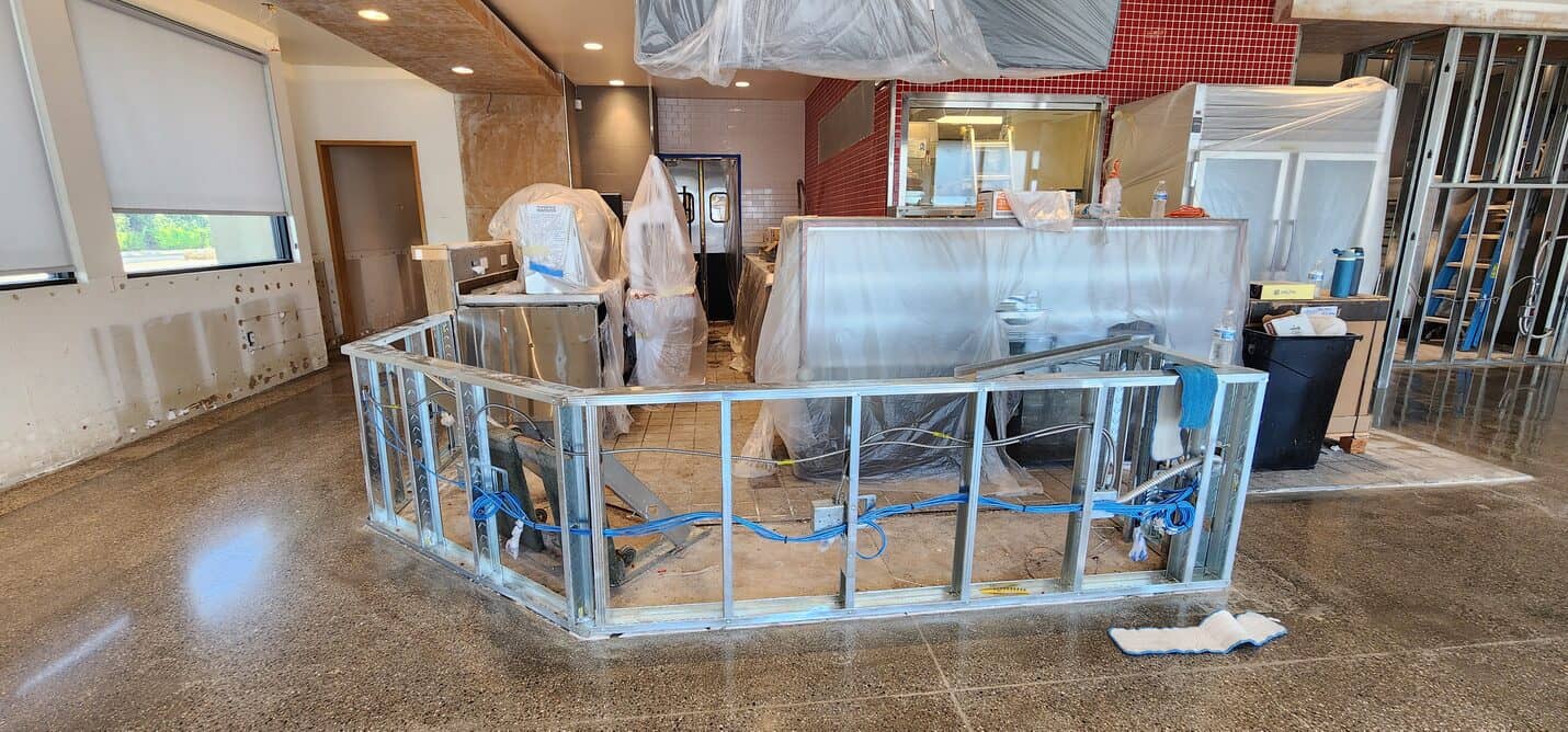 Polished concrete dining floor, 85 Bakery Cypress (7 of 8)