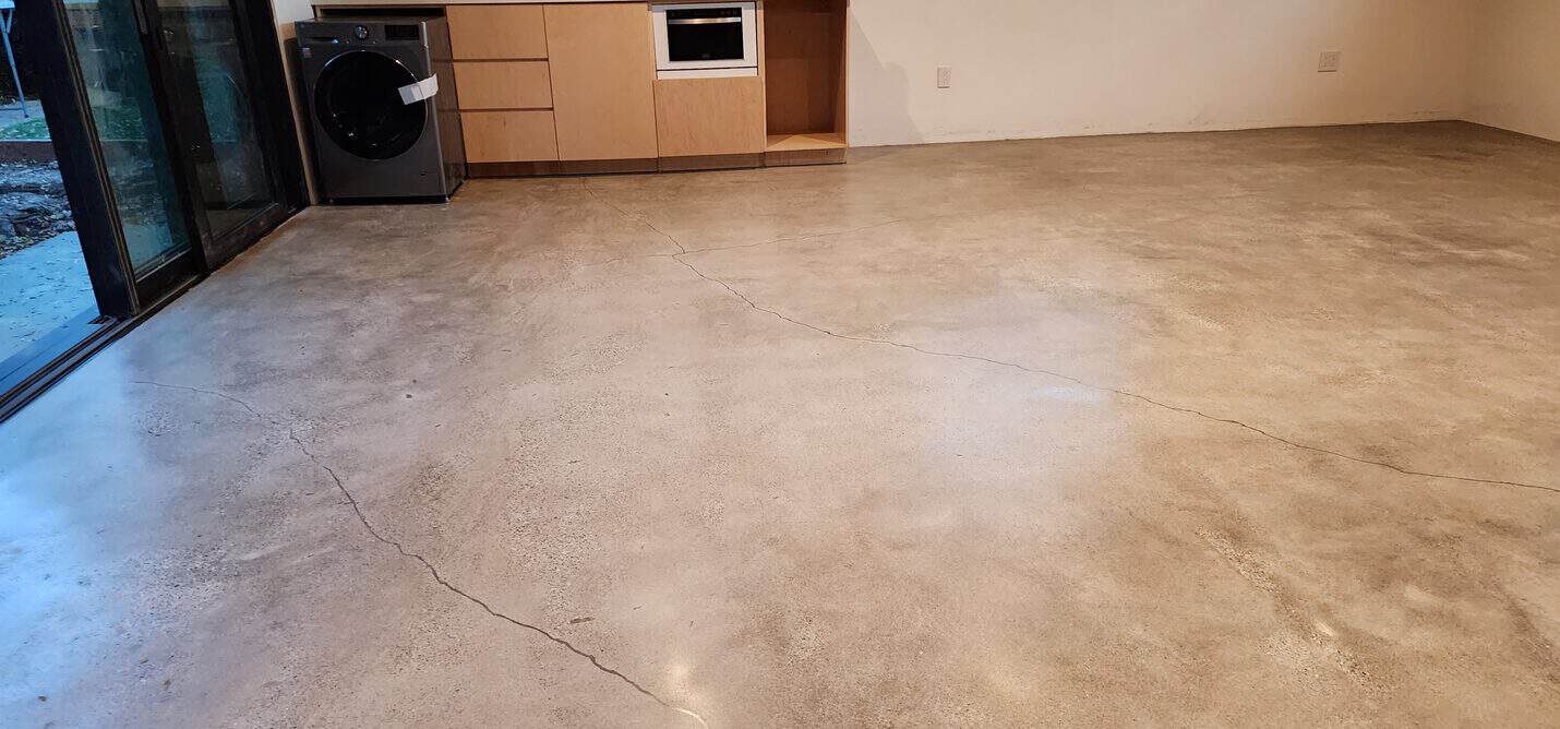 Polished concrete floor in a residential ADU, Los Angeles (3 of 6)