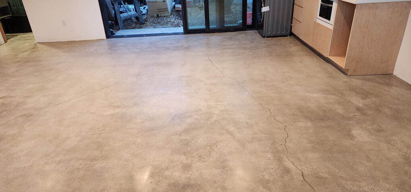 Polished concrete floor in a residential ADU, Los Angeles (6 of 6)