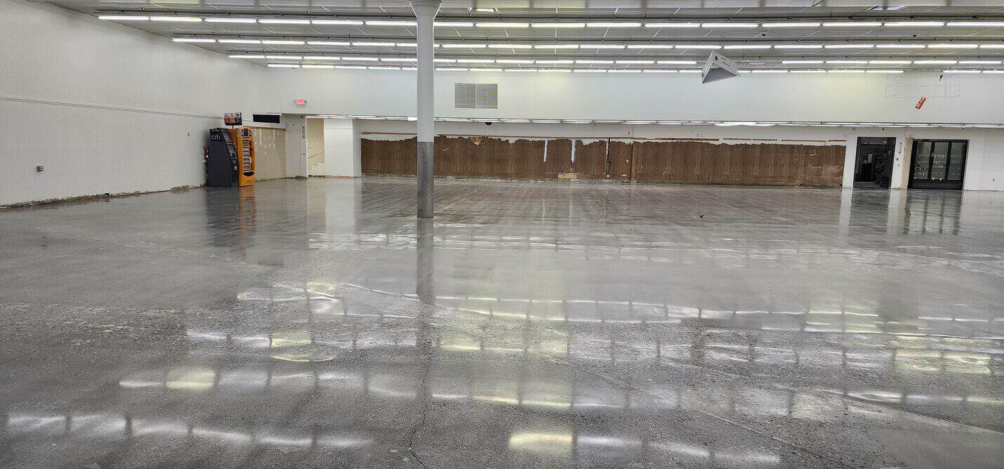Full length of the polished sales floor, CVS Pacific Palisades (9 of 10)