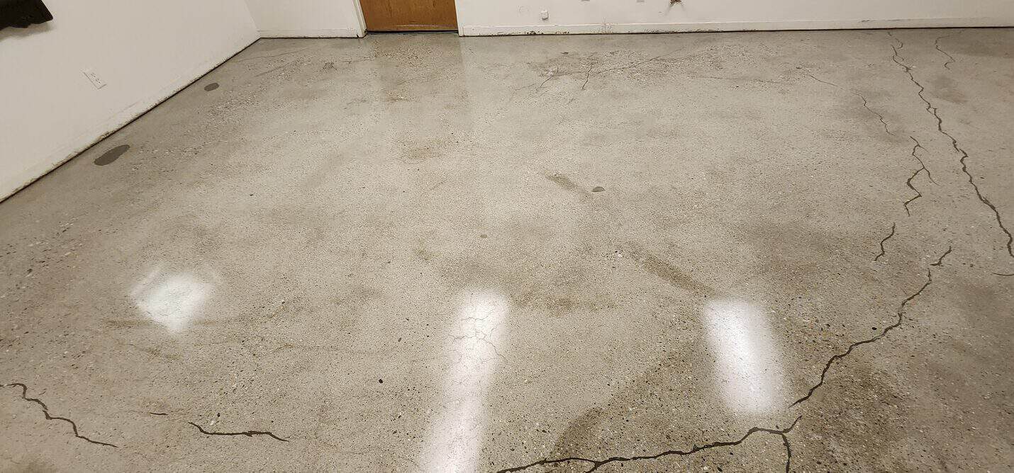Polished concrete office floor, Long Beach Convention Center (4 of 8)