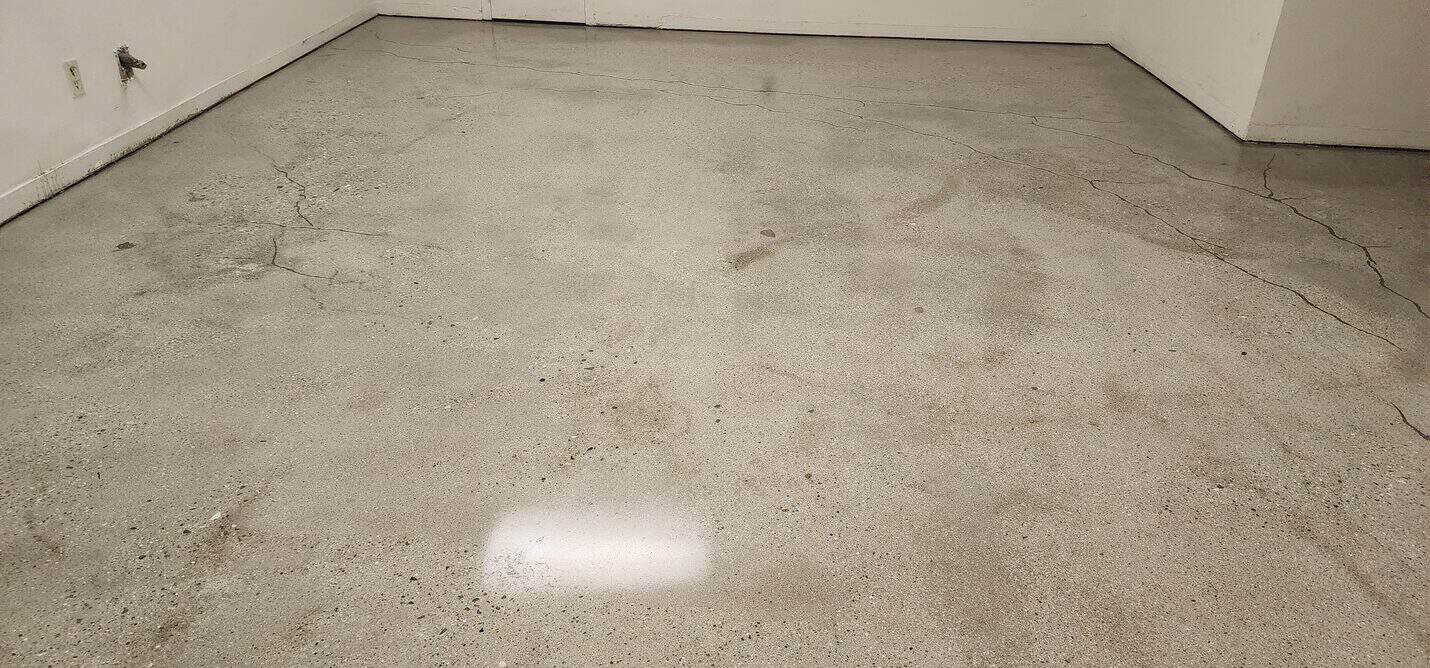 Polished concrete office floor, Long Beach Convention Center (7 of 8)