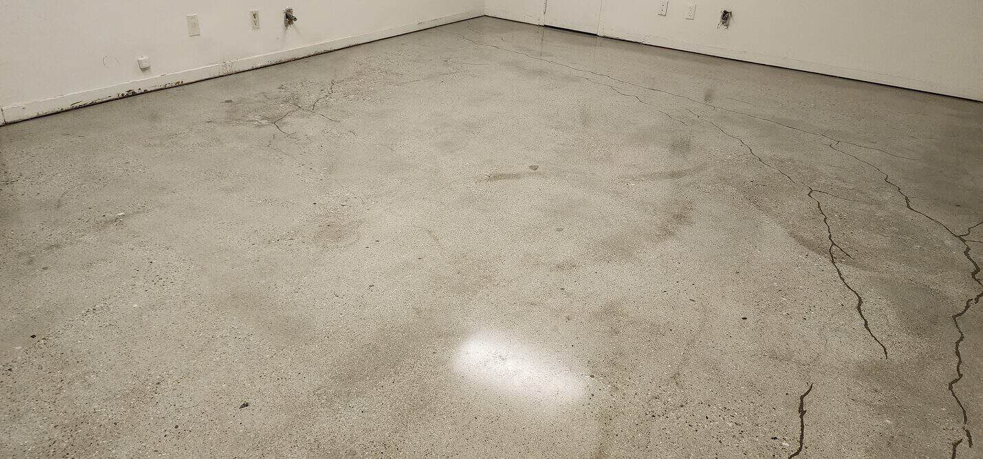 Polished concrete office floor, Long Beach Convention Center (8 of 8)