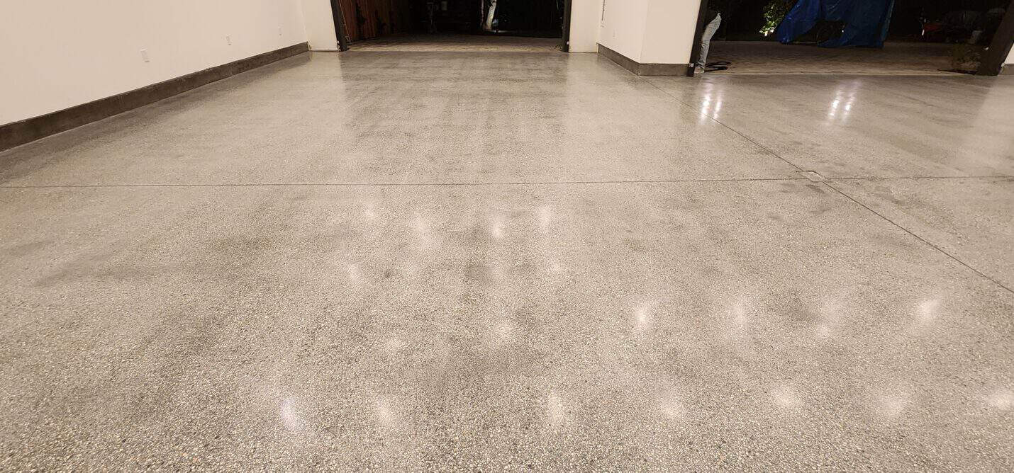 Polished concrete multi-car garage floor, Canoga Park (5 of 10)