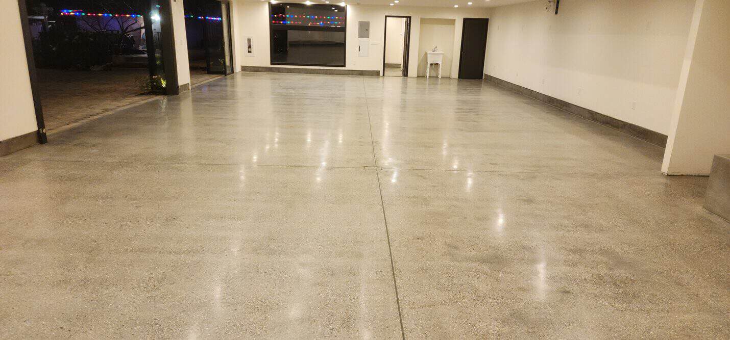 Polished concrete multi-car garage floor, Canoga Park (6 of 10)