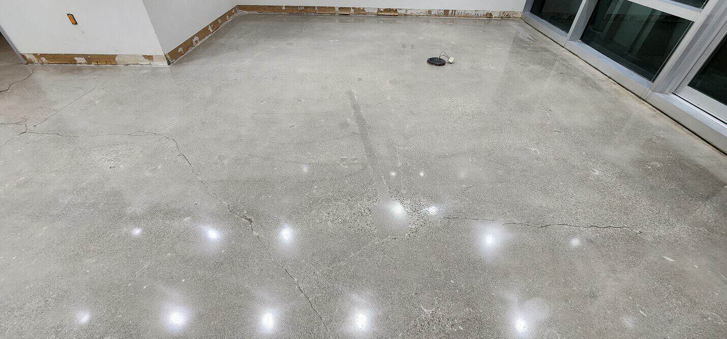 Polished concrete office floor, Beverly Hills (4 of 8)