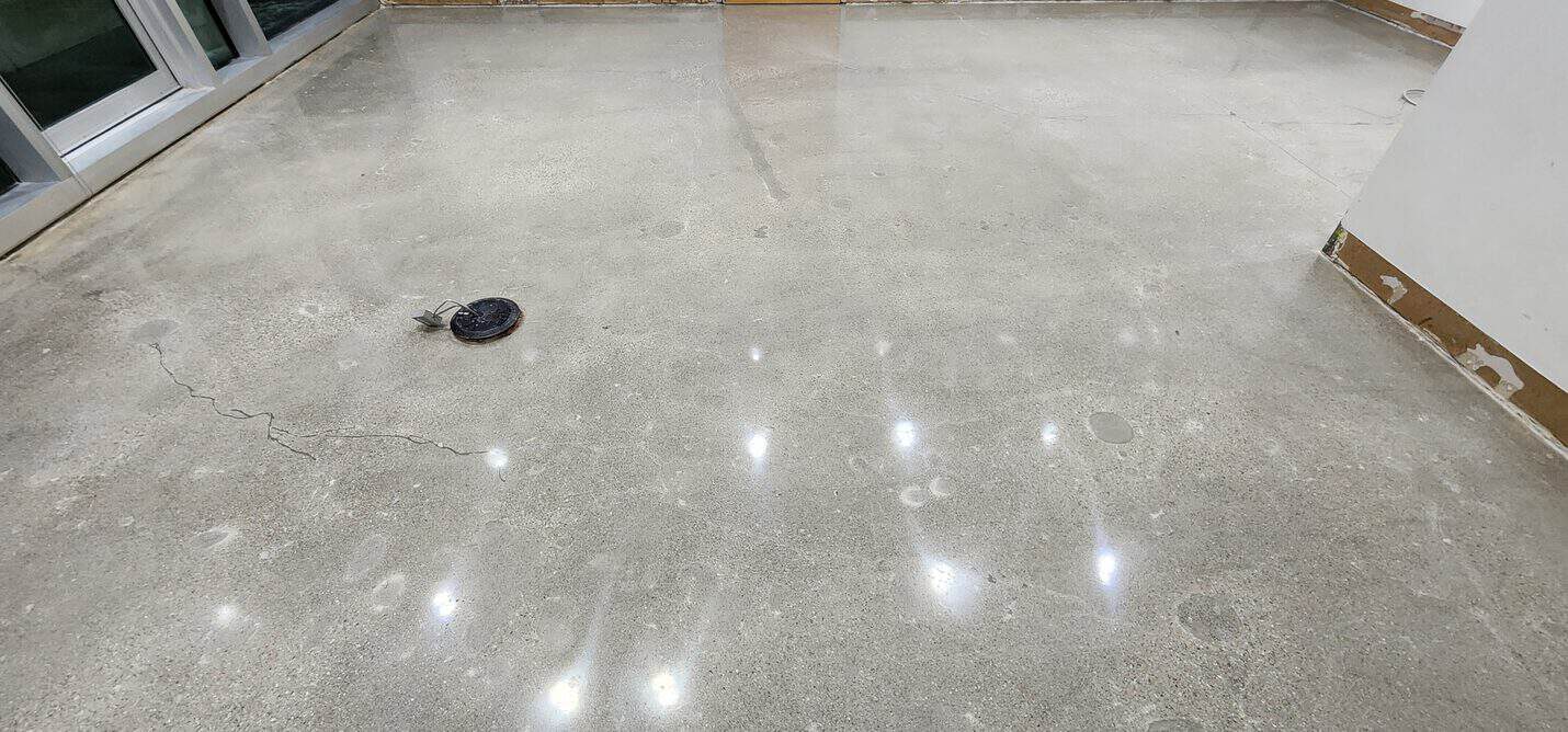 Polished concrete office floor, Beverly Hills (6 of 8)
