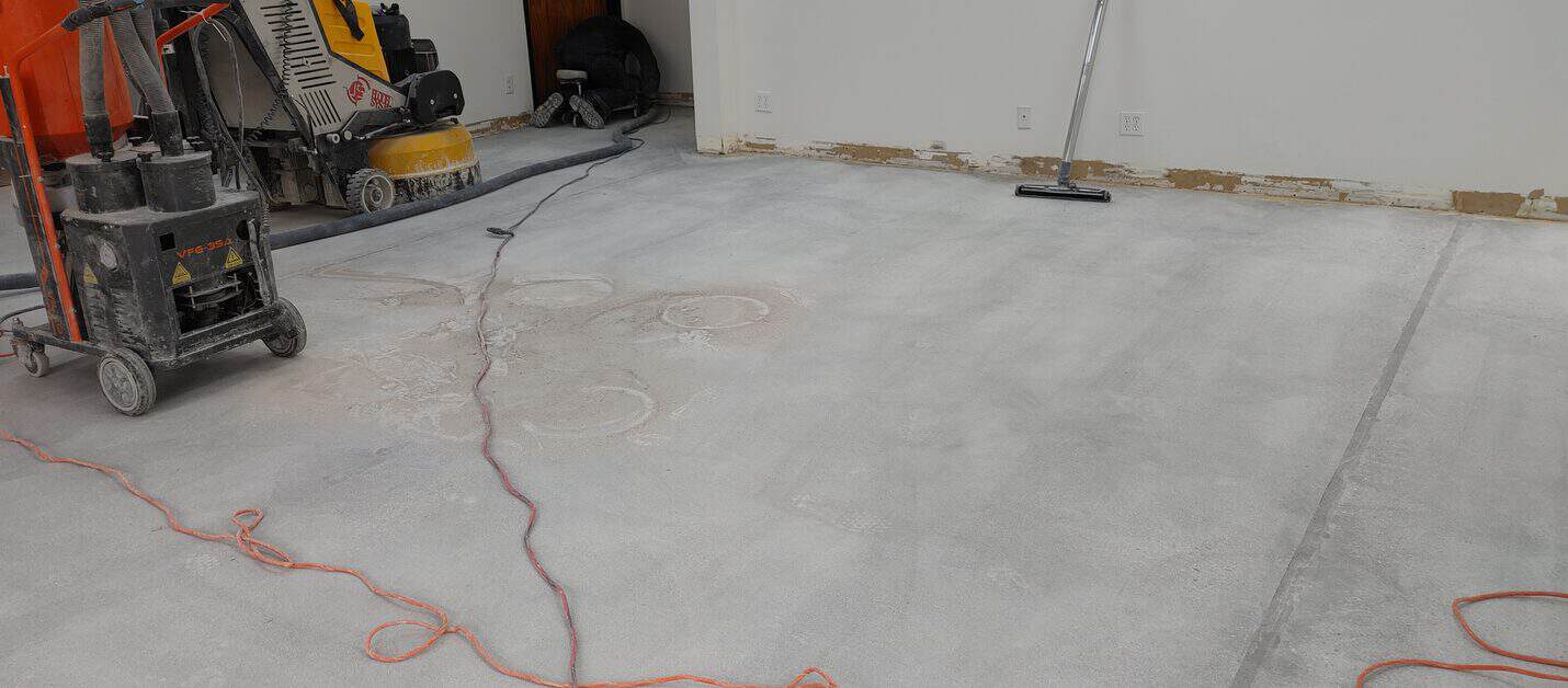 Polished concrete office floor, Los Angeles (2 of 7)