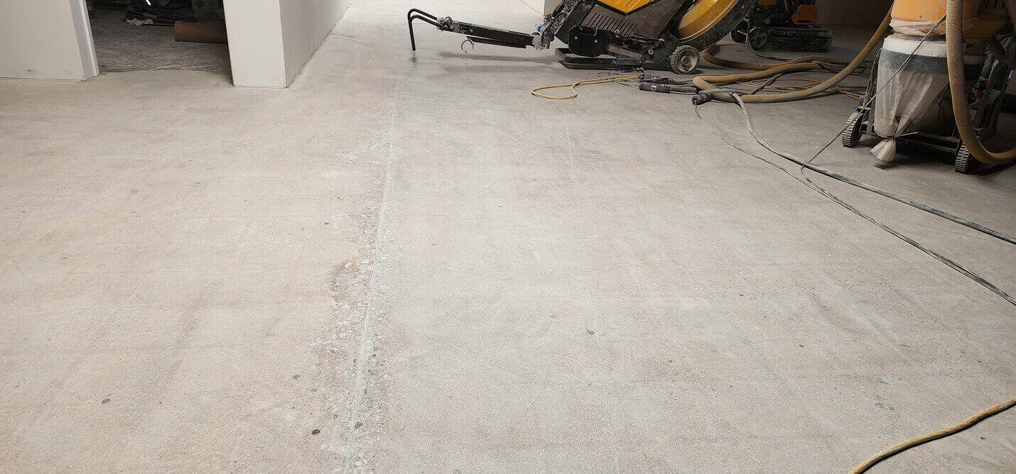 Polished concrete office floor in a Los Angeles brick building (3 of 6)