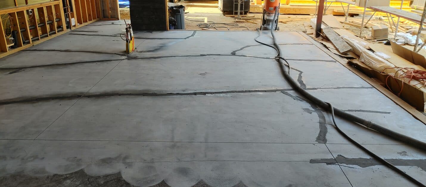Polished concrete floor in a Santa Monica residence (3 of 6)