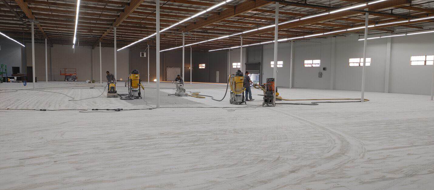 Polished concrete warehouse showroom floor, Hawthorne (2 of 10)