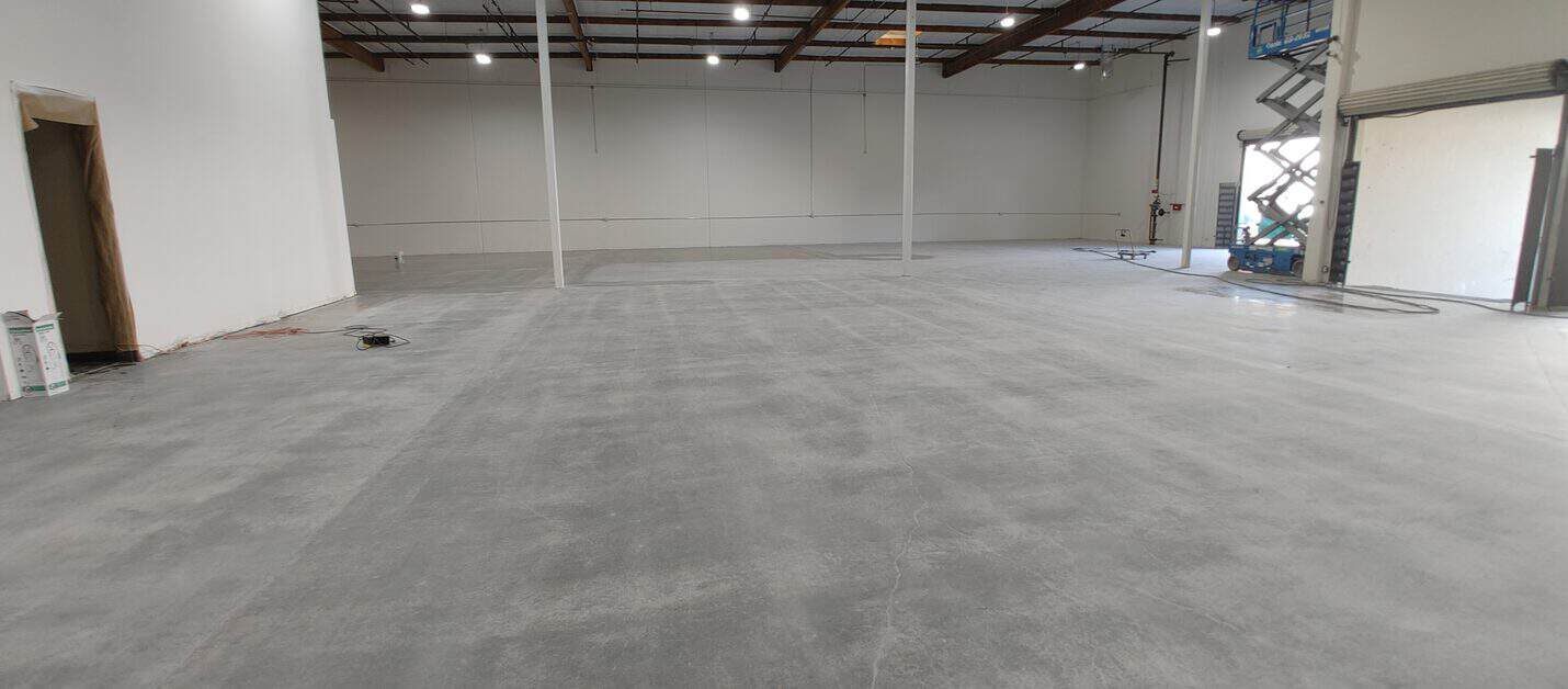 Polished concrete warehouse floor, Cerritos (2 of 10)