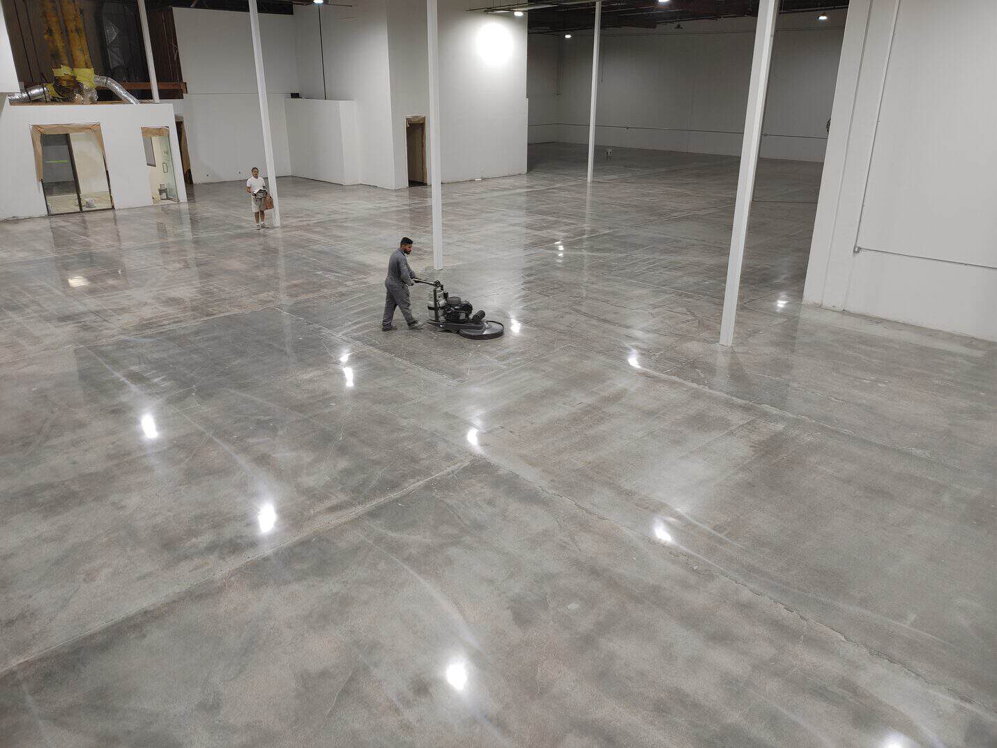 Polished concrete warehouse floor, Cerritos (5 of 10)