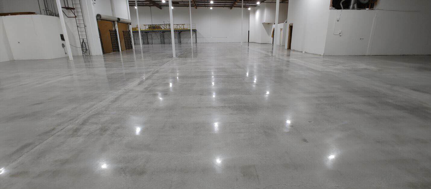 Polished concrete warehouse floor, Cerritos (6 of 10)