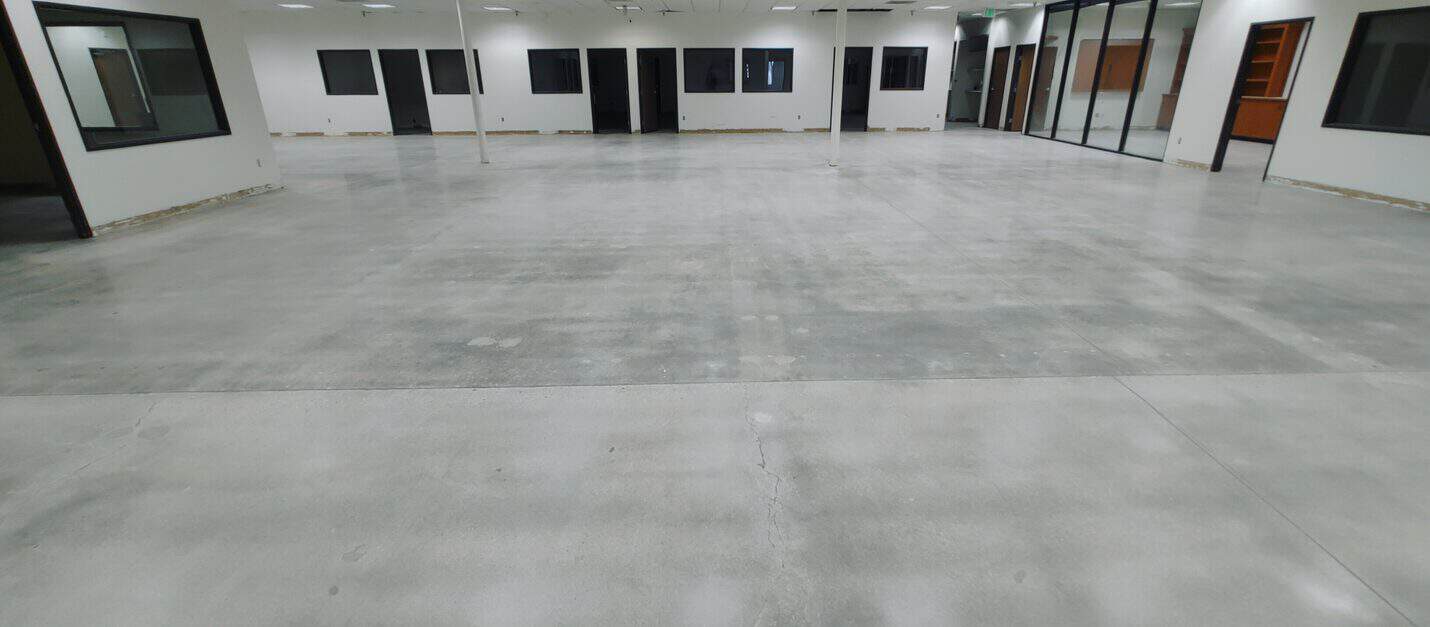 Polished concrete warehouse office floor, Northridge (7 of 10)