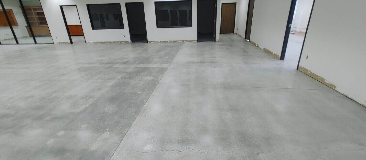 Polished concrete warehouse office floor, Northridge (8 of 10)